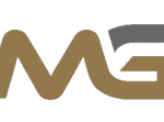לוגו למשרד עו"ד משעל גאון, עם ראשי התיבות "MG" מימין וטקסט באנגלית ובעברית משמאל.